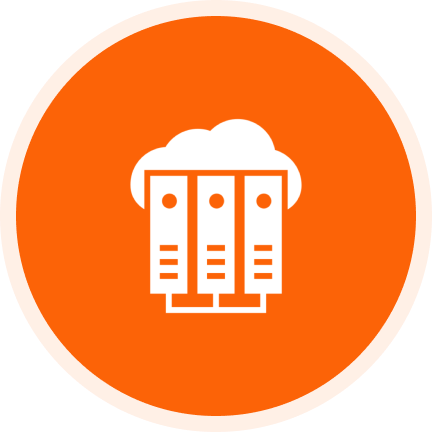 Data storage in cloud graphic